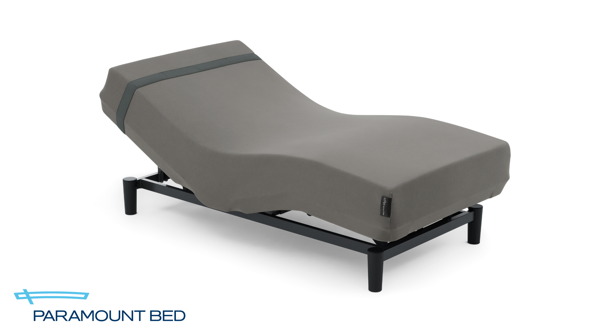 パラマウントベッド｜Active Sleep BED (ANALYZERなし / コットンスムースニット) モダングレー色 セミダブル