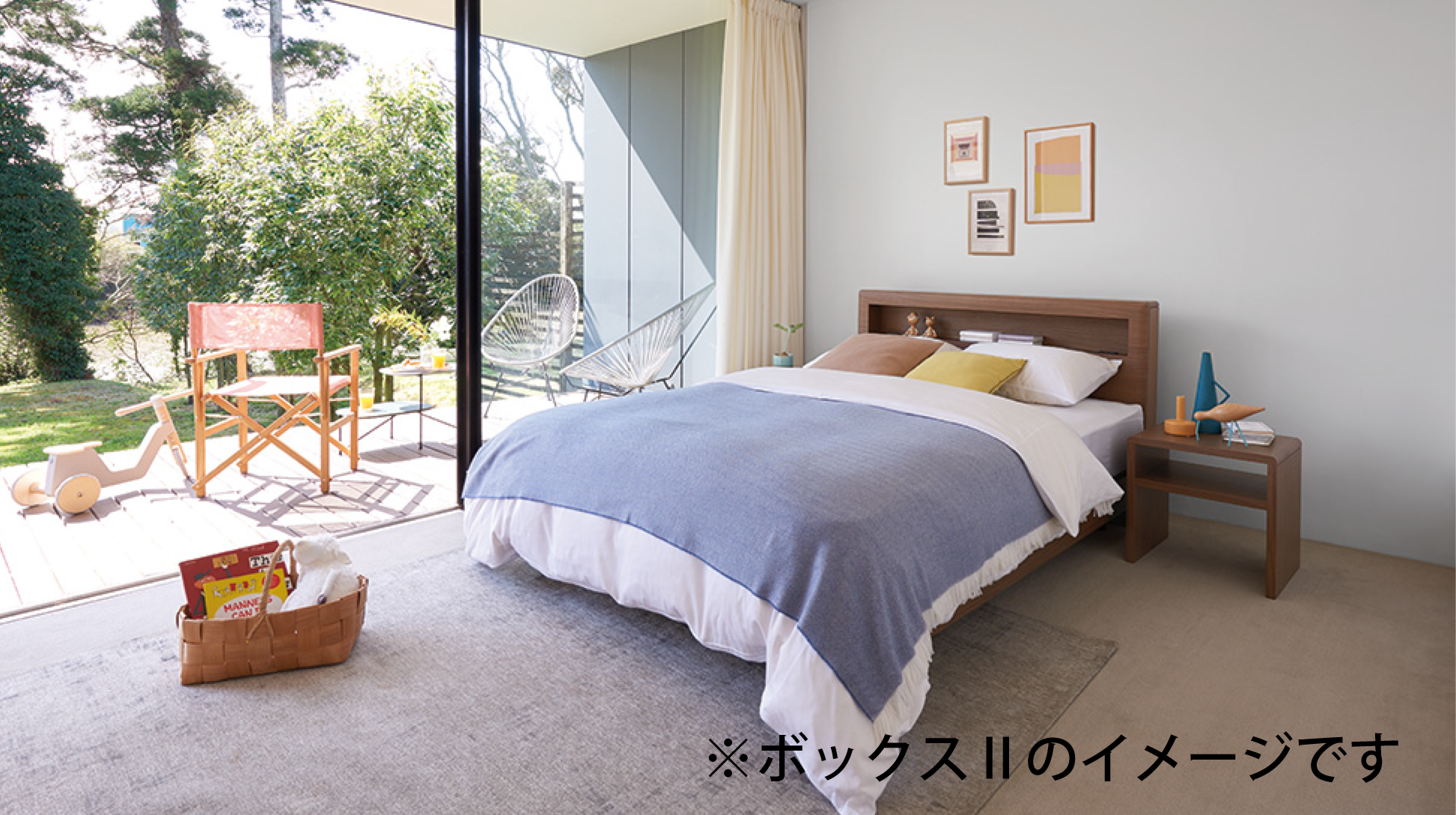 シモンズ｜ボックスⅡ 深型リフト ナチュラル色 SR2130067 シングル